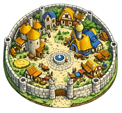 قرية في لعبة حرب التتار - صورة رئيسية